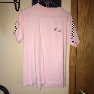 Vans shirt pink
